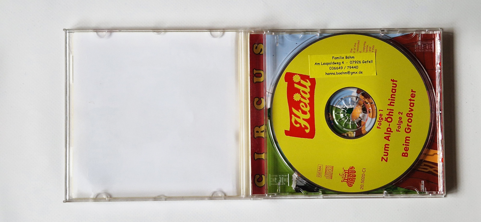 Heidi – Zum Alp-Öhi hinauf – beim Großvater