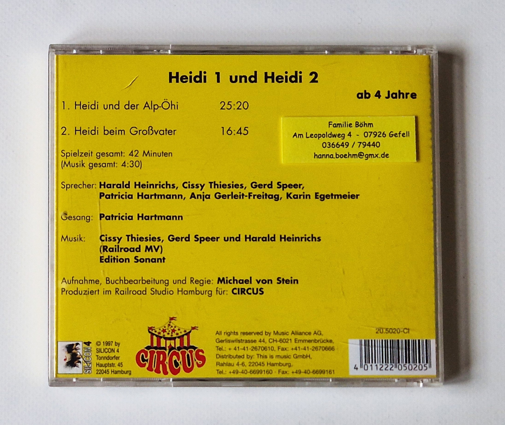 Heidi – Zum Alp-Öhi hinauf – beim Großvater