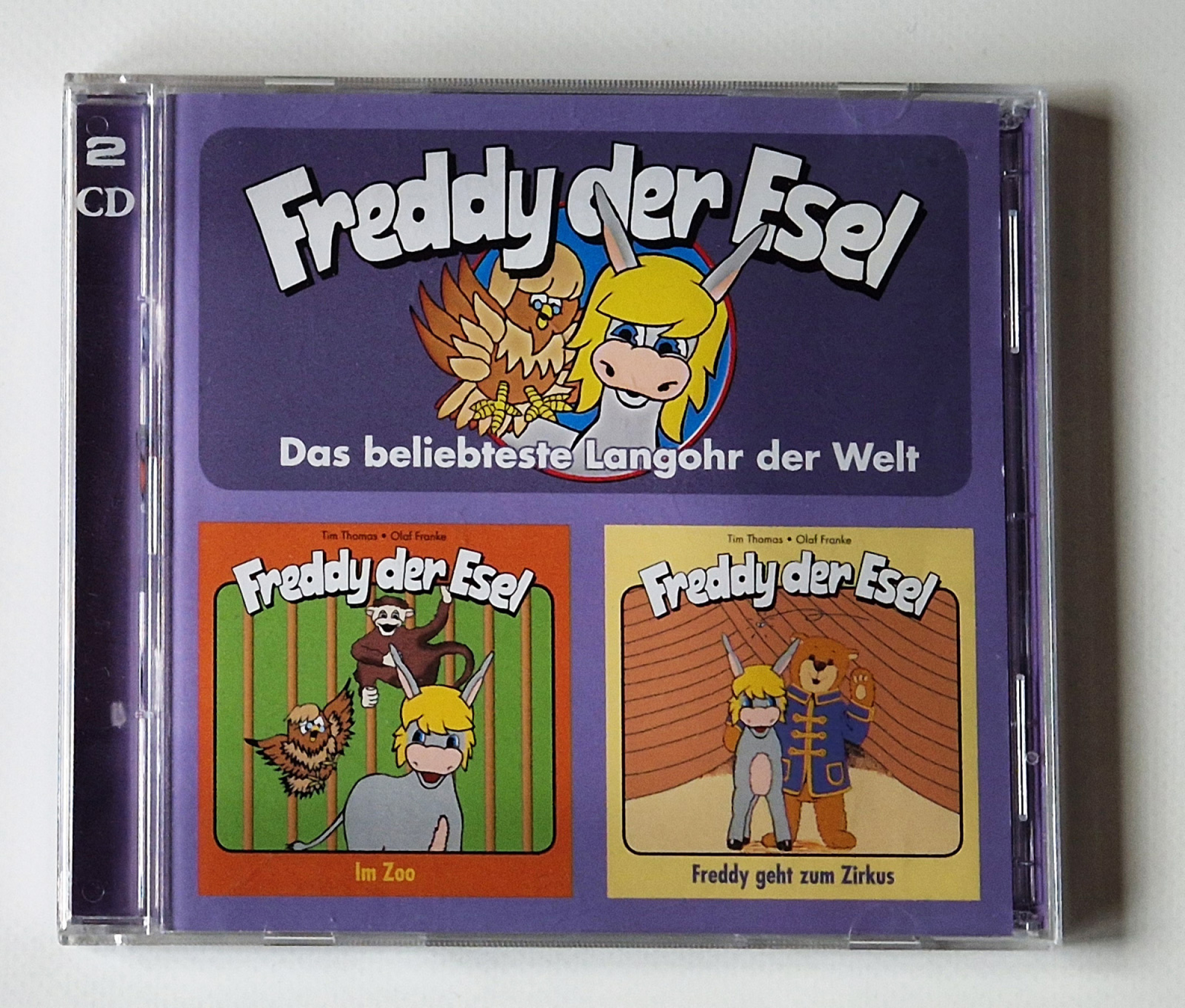Freddy der Esel – Im Zoo – Freddy geht zum Zirkus 2 CDs