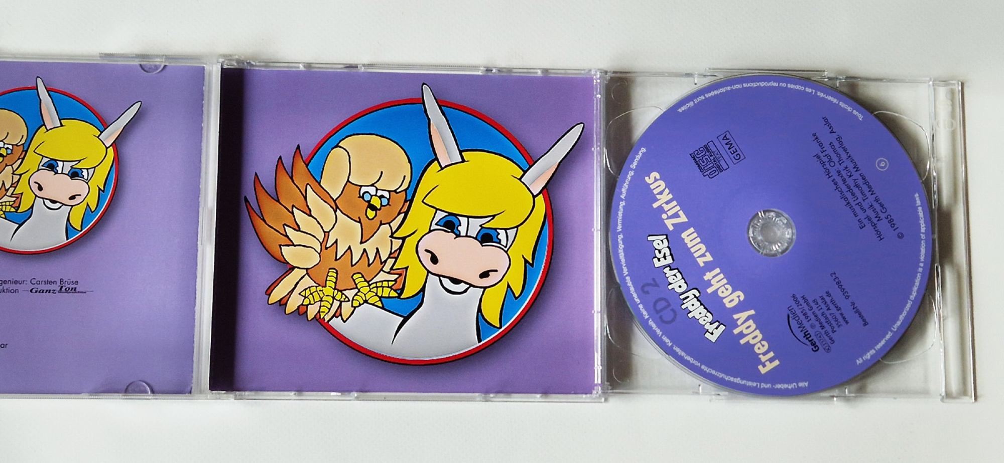 Freddy der Esel – Im Zoo – Freddy geht zum Zirkus 2 CDs