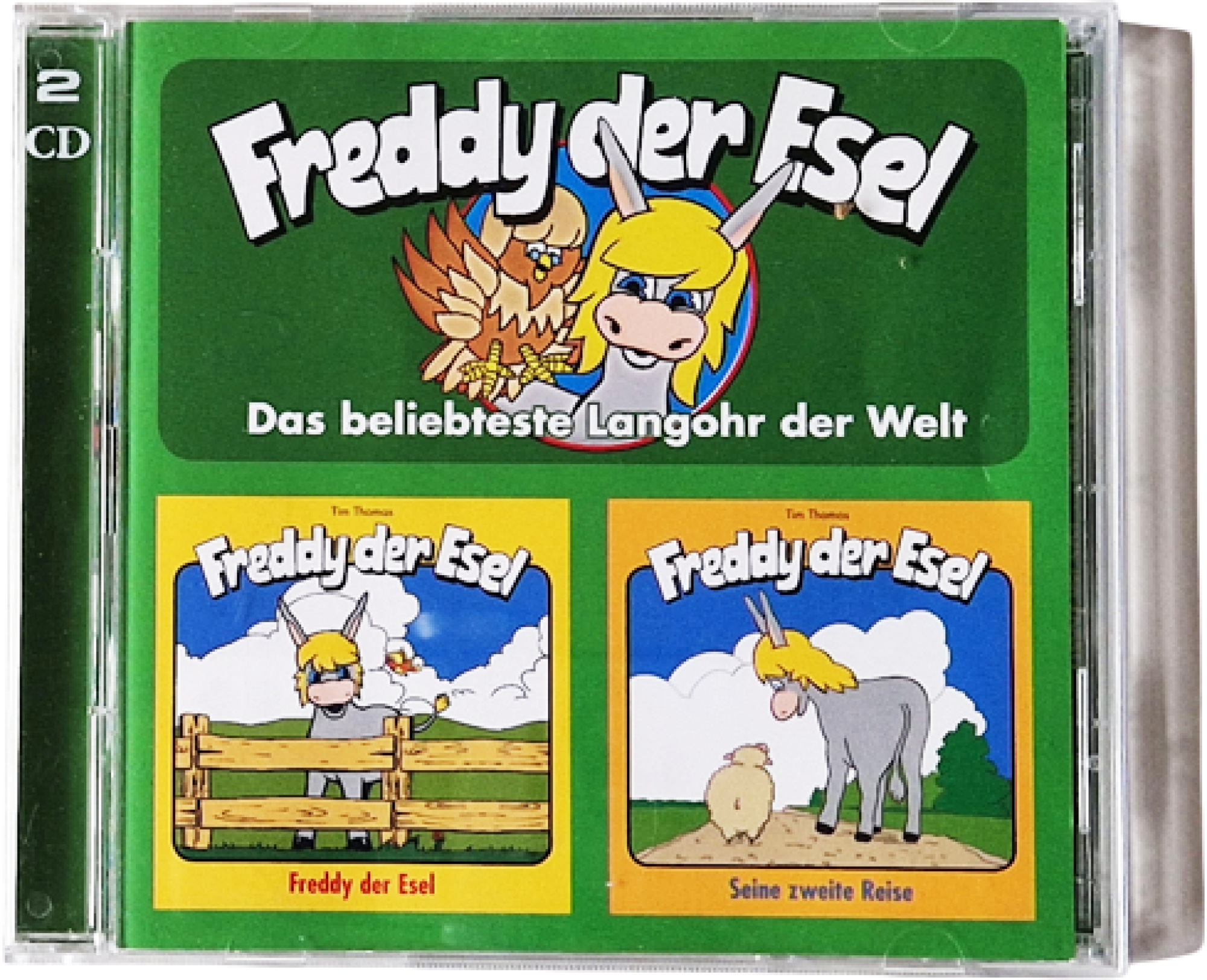 Freddy der Esel – seine zweite Reise 2 Cds
