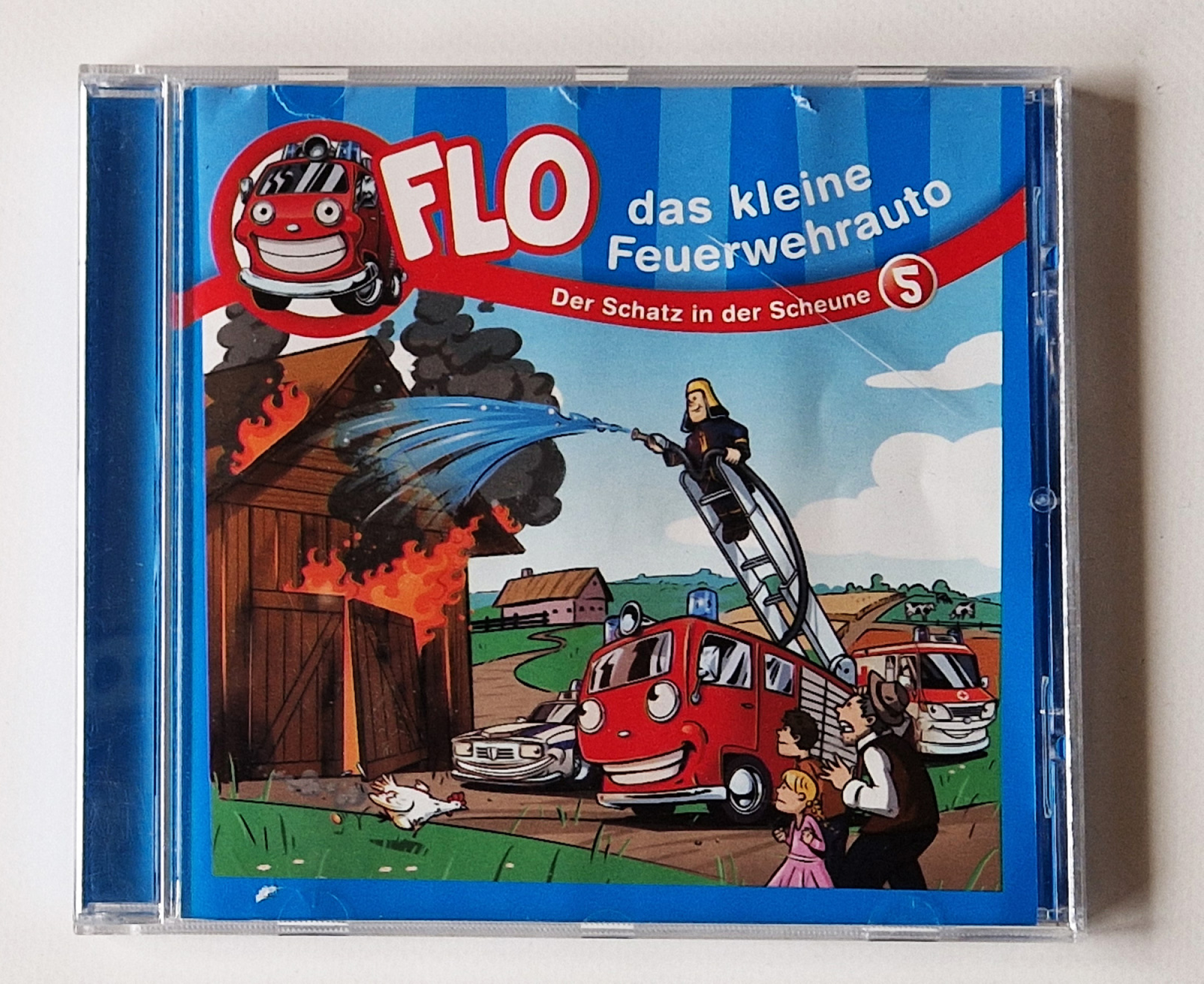 Flo das kleine Feuerwehrauto – Der Schatz in der Scheune