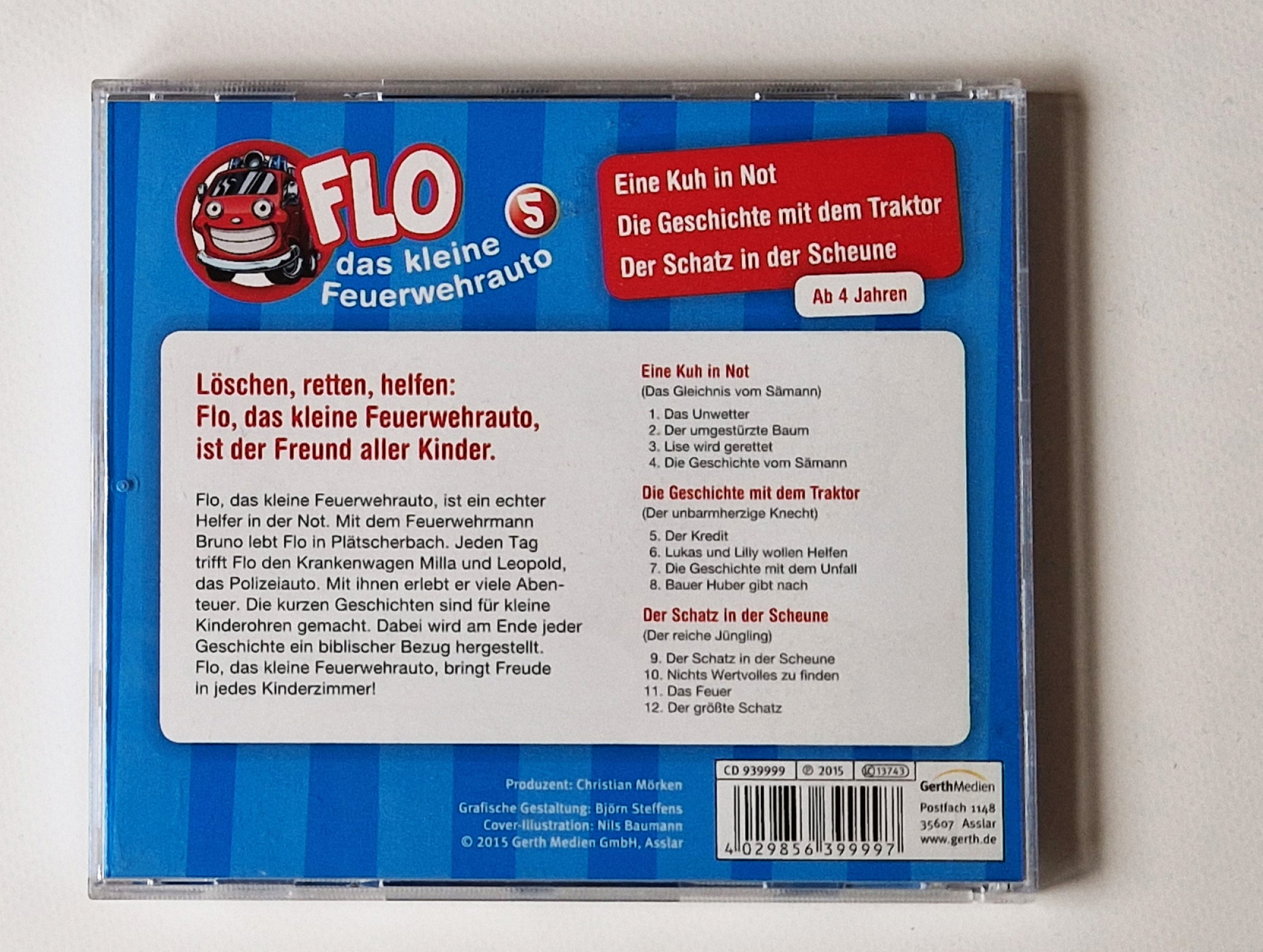 Flo das kleine Feuerwehrauto – Der Schatz in der Scheune