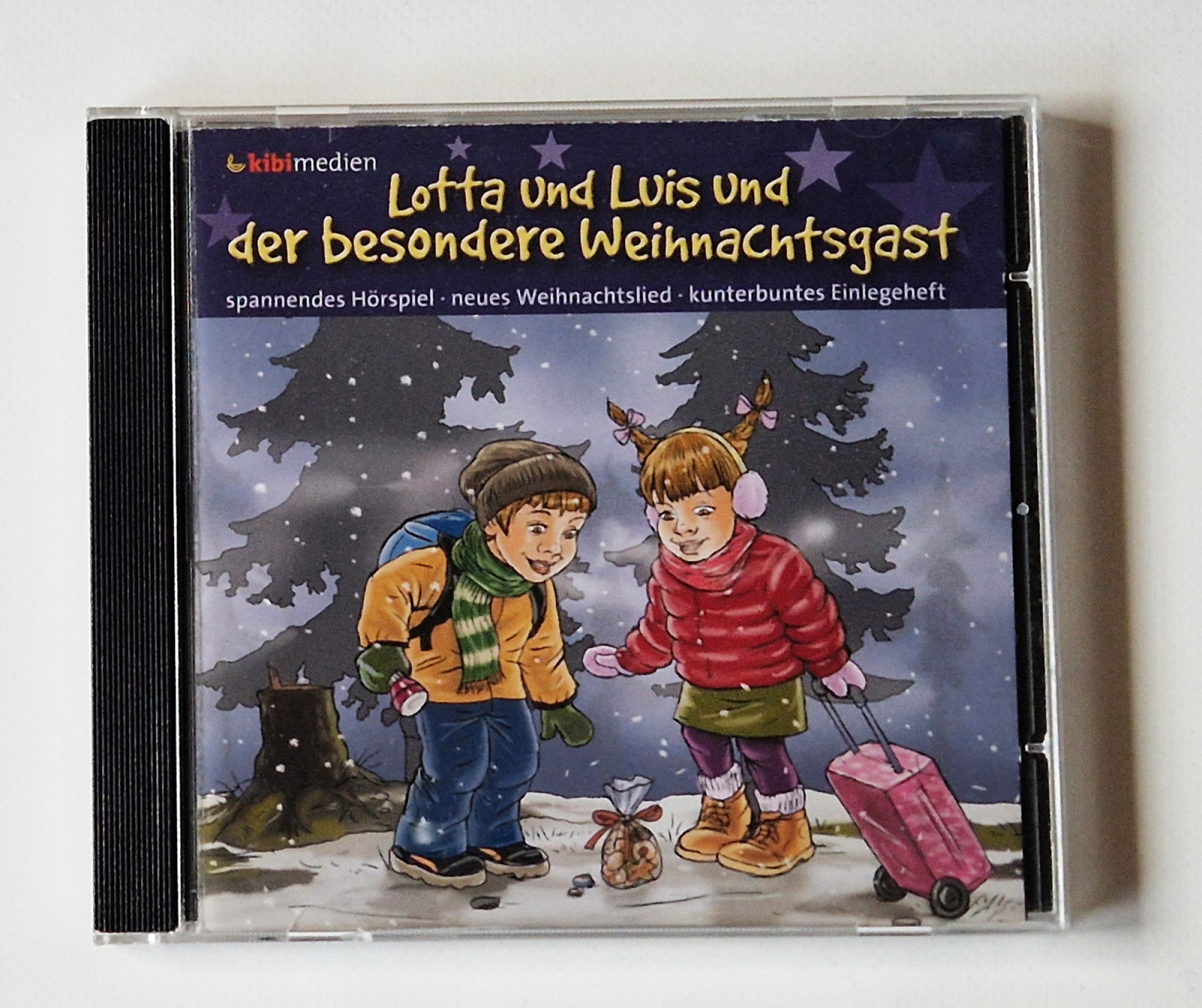 Lotta und Luis und der besondere Weihnachtsgast – Hörspiel mit Lied und Einlegeheft