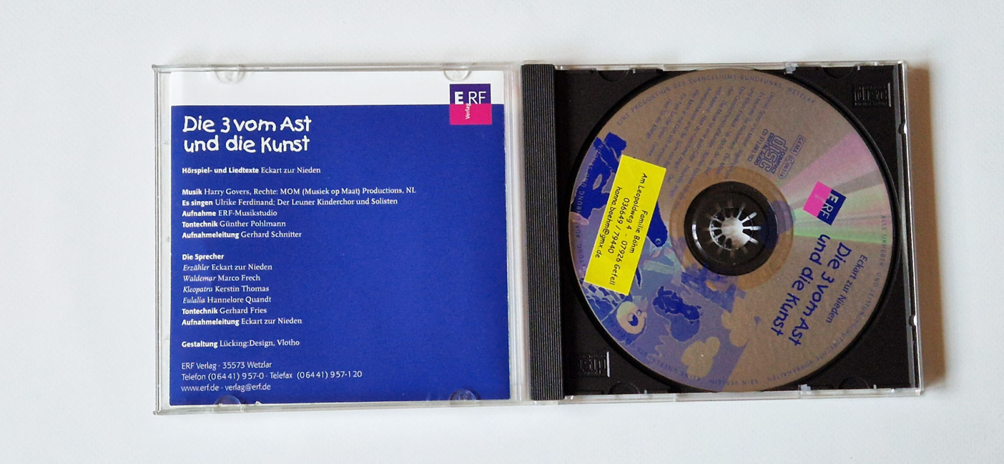 Die 3 vom Ast … und die Kunst – Hörspiel von Eckart zur Nieden