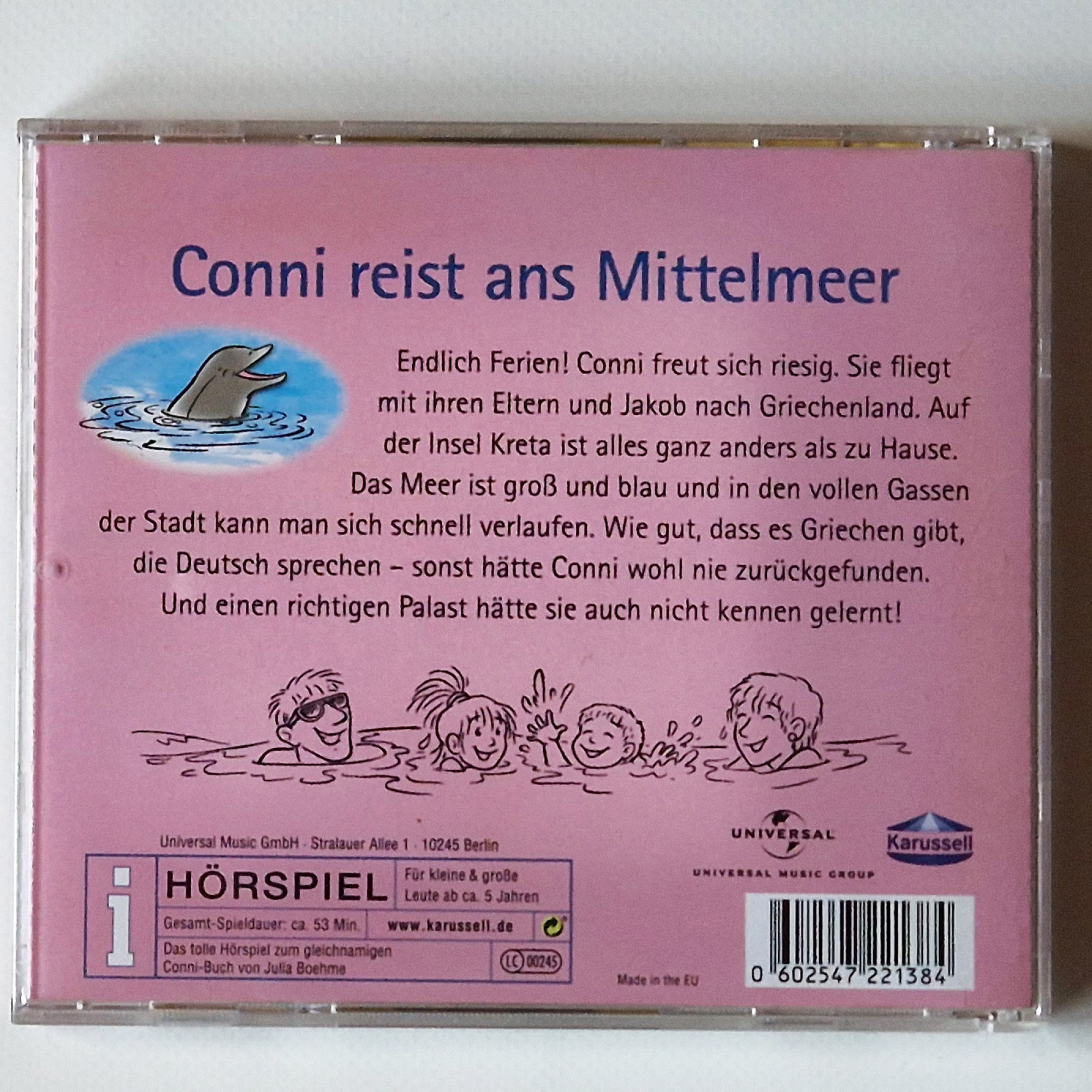 Meine Freundin Conni – Conni reist ans Mittelmeer – CD