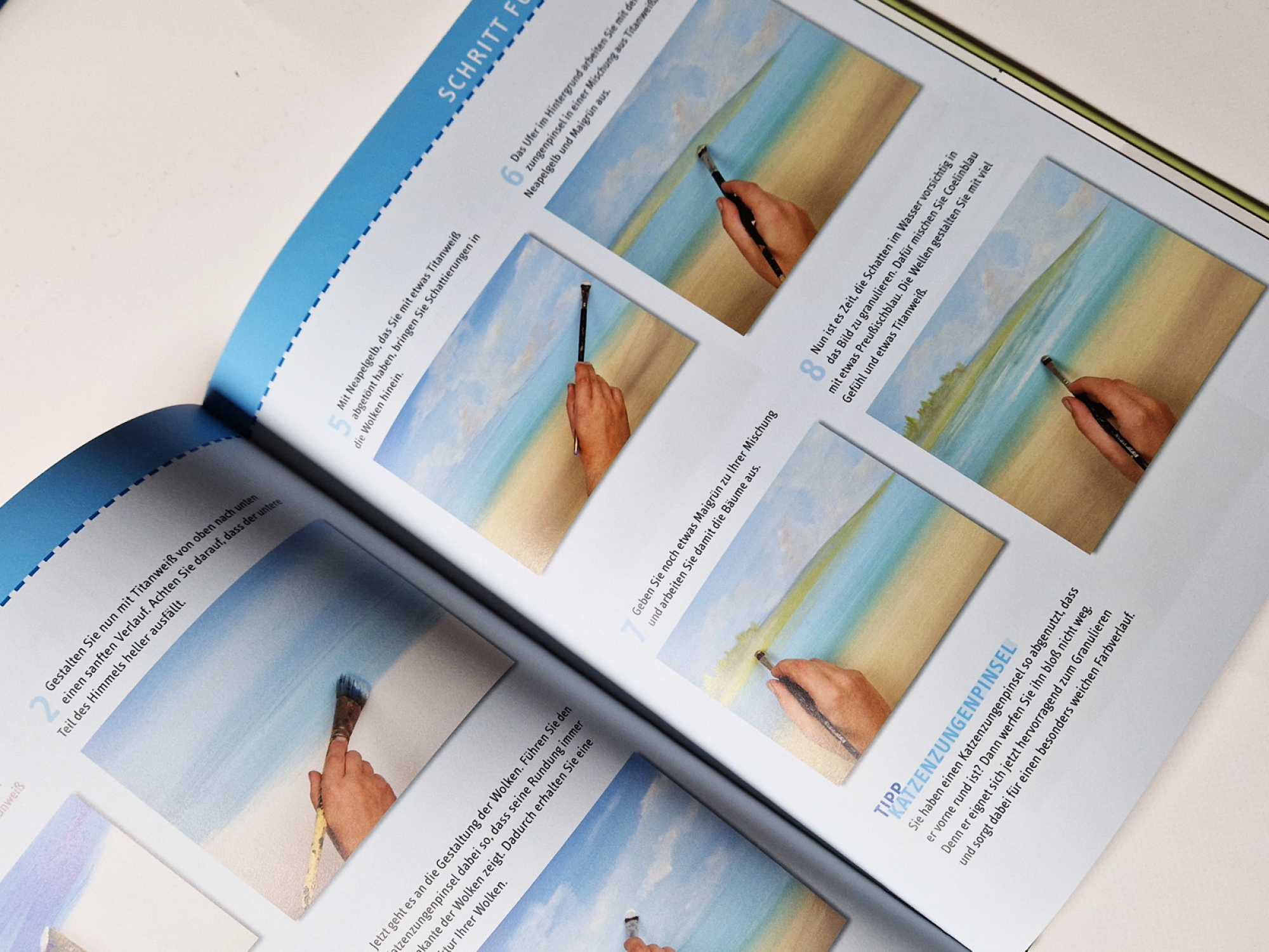 Aufbaukurs Landschaften – Malkurs mit System und DVD