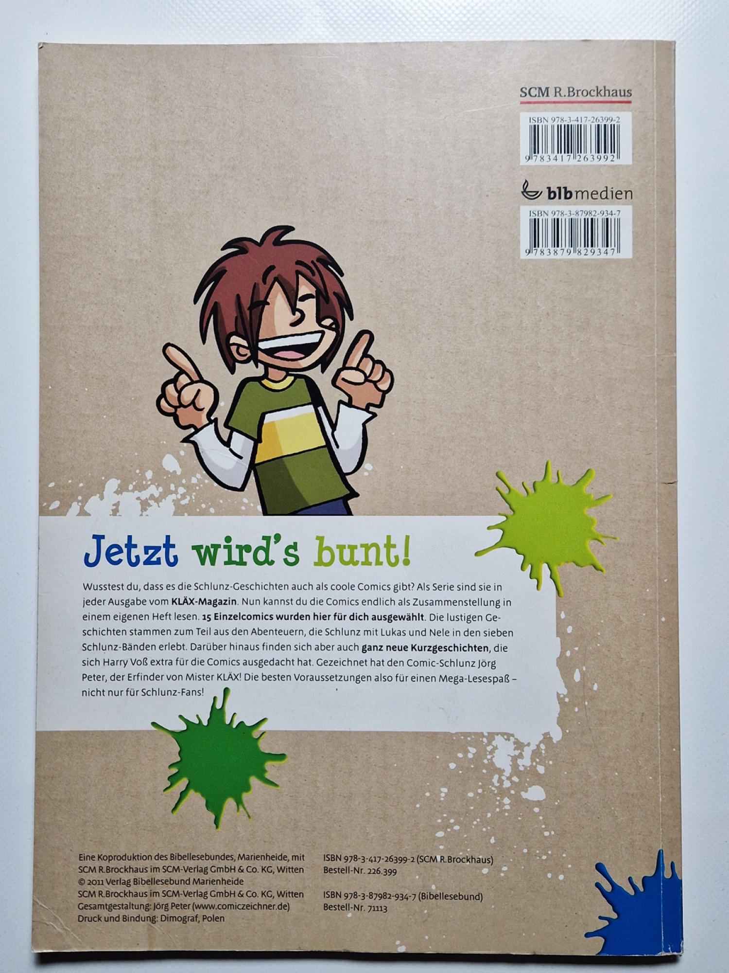 Der Schlunz – Das Comic-Heft – Harry Voß und Jörg Peter