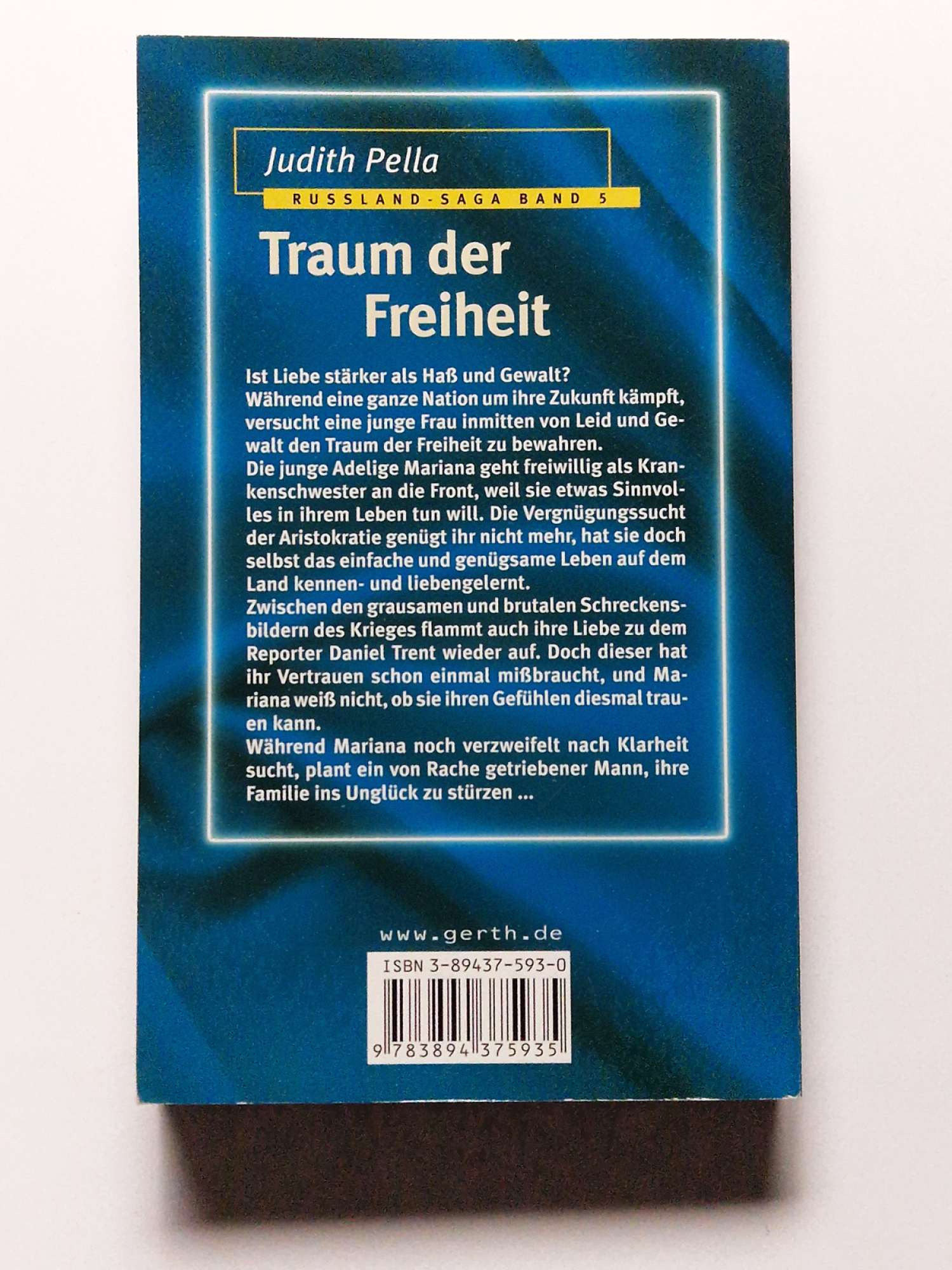 Traum der Freiheit – Judith Pella – Roman