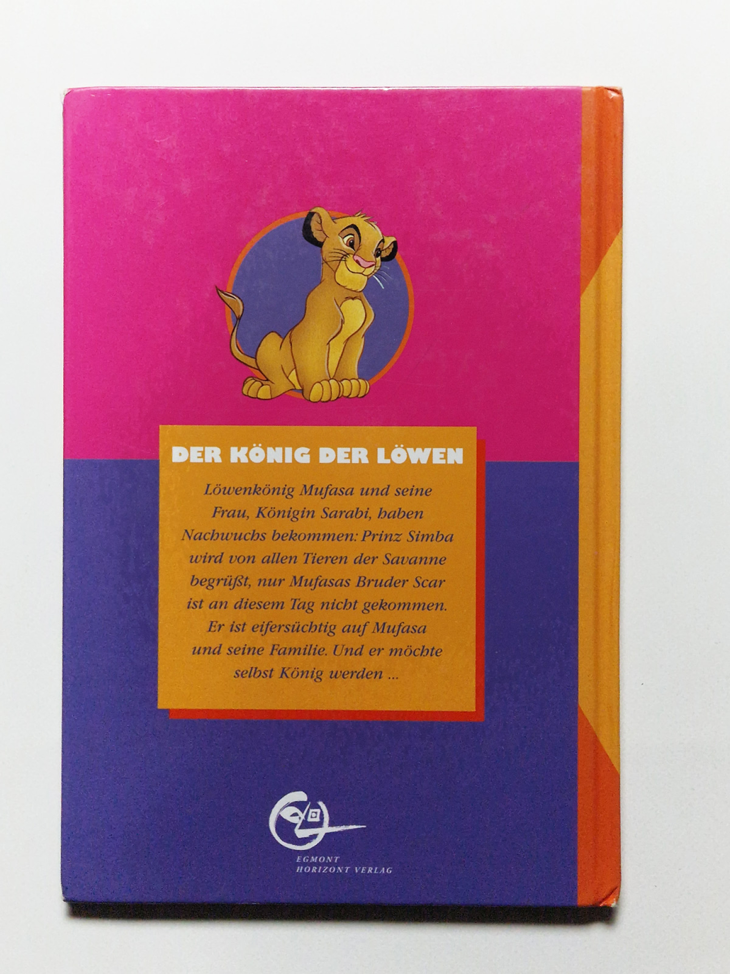 König der Löwen – Walt Disney – Egmont Verlag