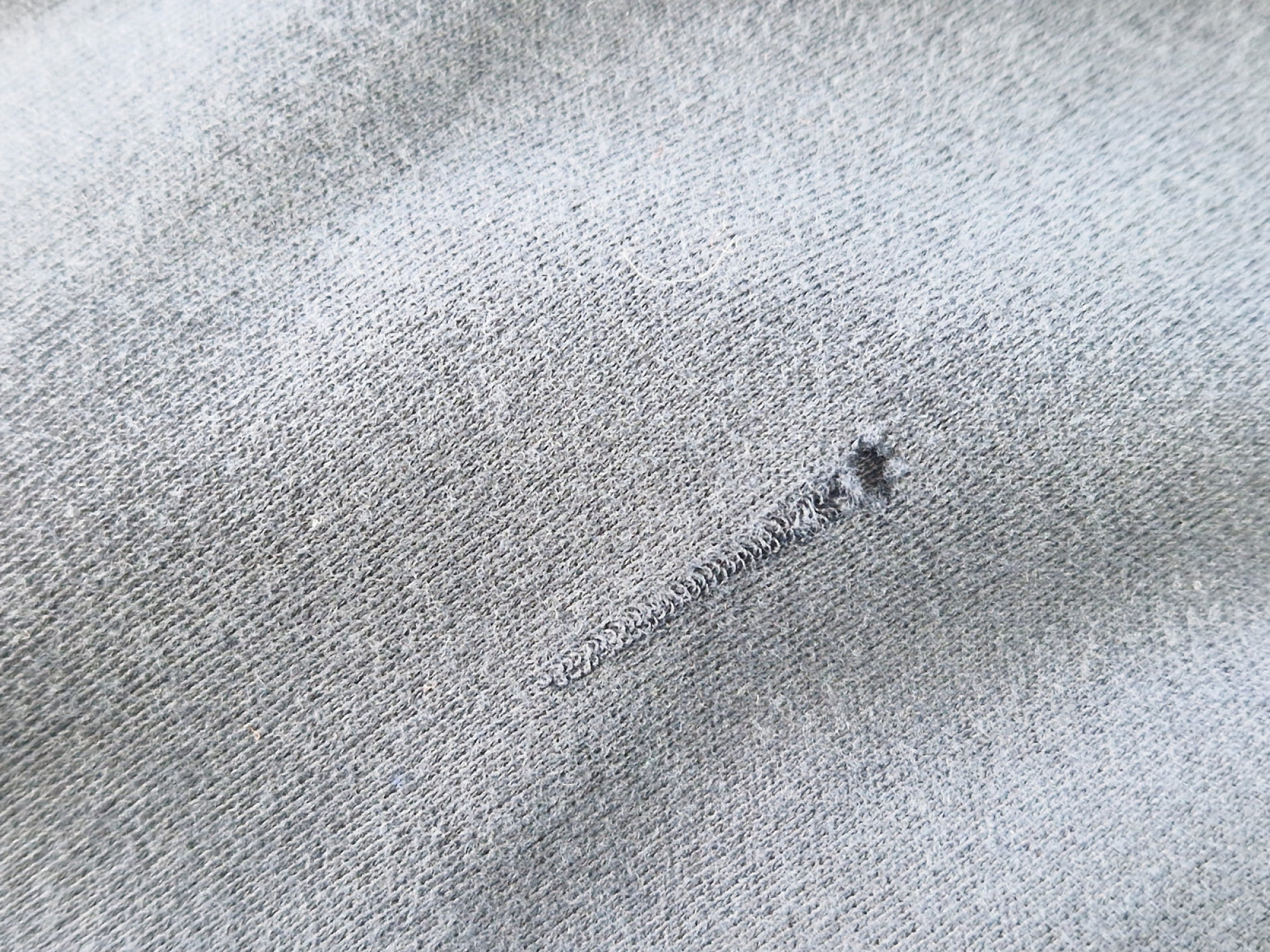 Schlafanzug Gr. 146/152 H&M langarm blau geringelt