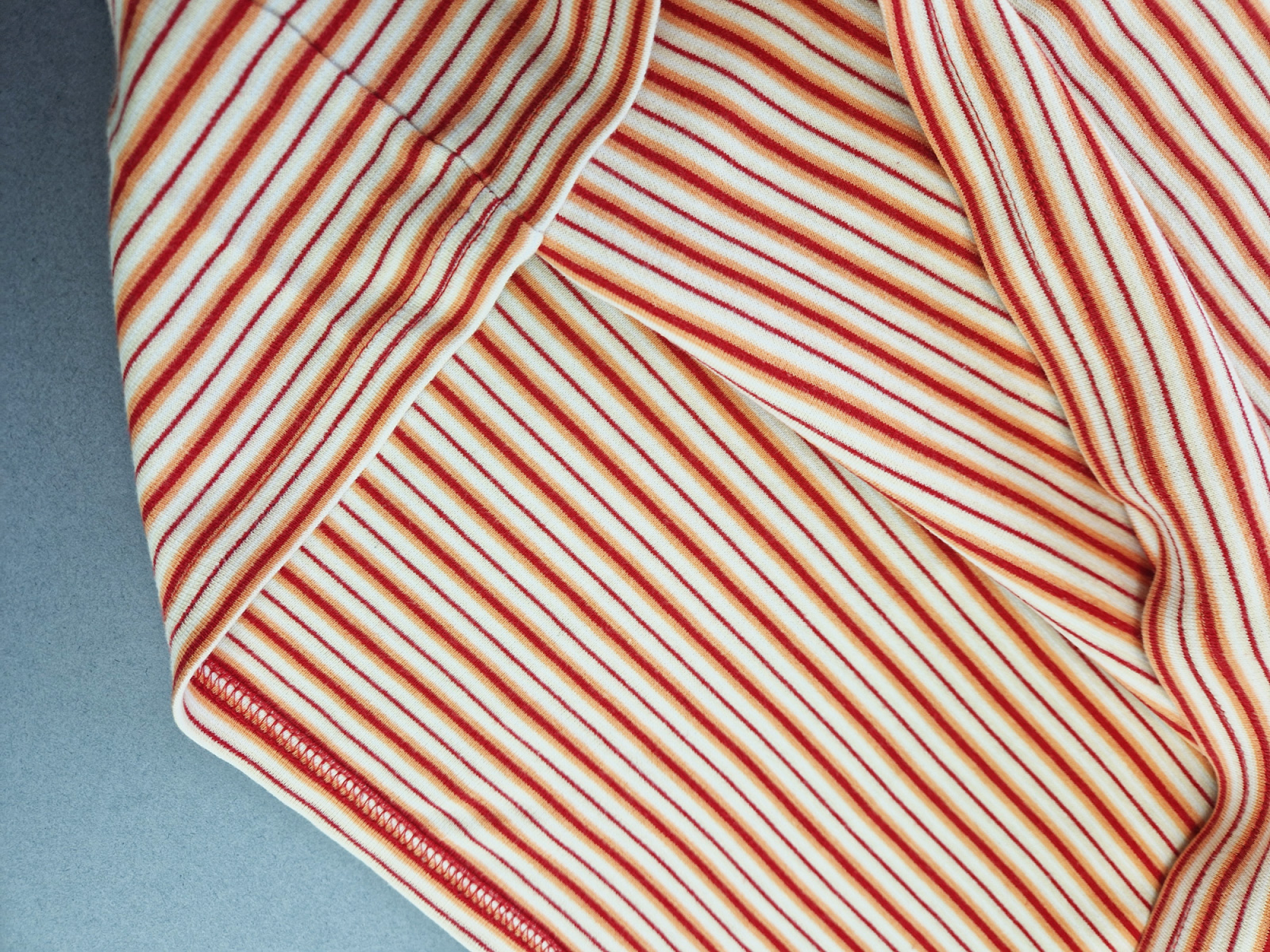 Langarmnachthemd Gr. 146/152 Schiesser orange/rot