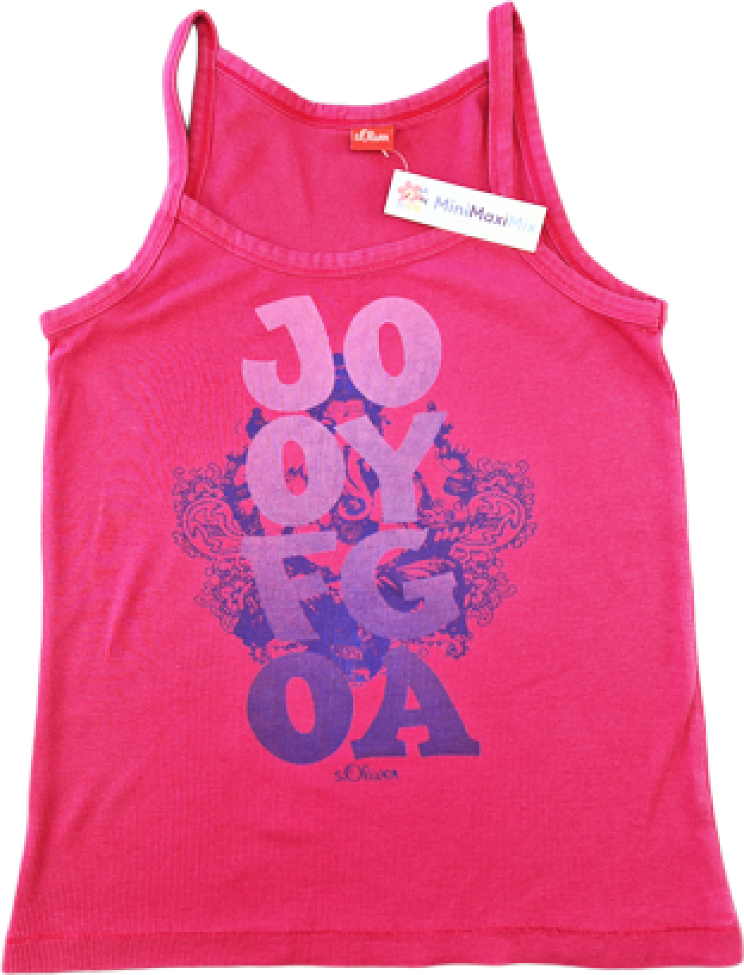 Trägerrippshirt Gr. 152 s.Oliver pink jooy fgoa