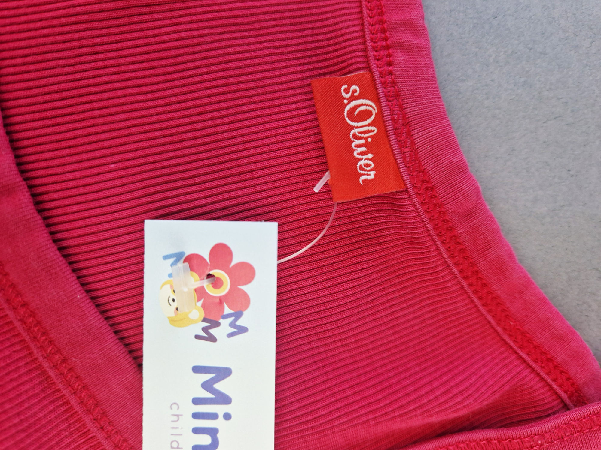 Trägerrippshirt Gr. 152 s.Oliver pink jooy fgoa