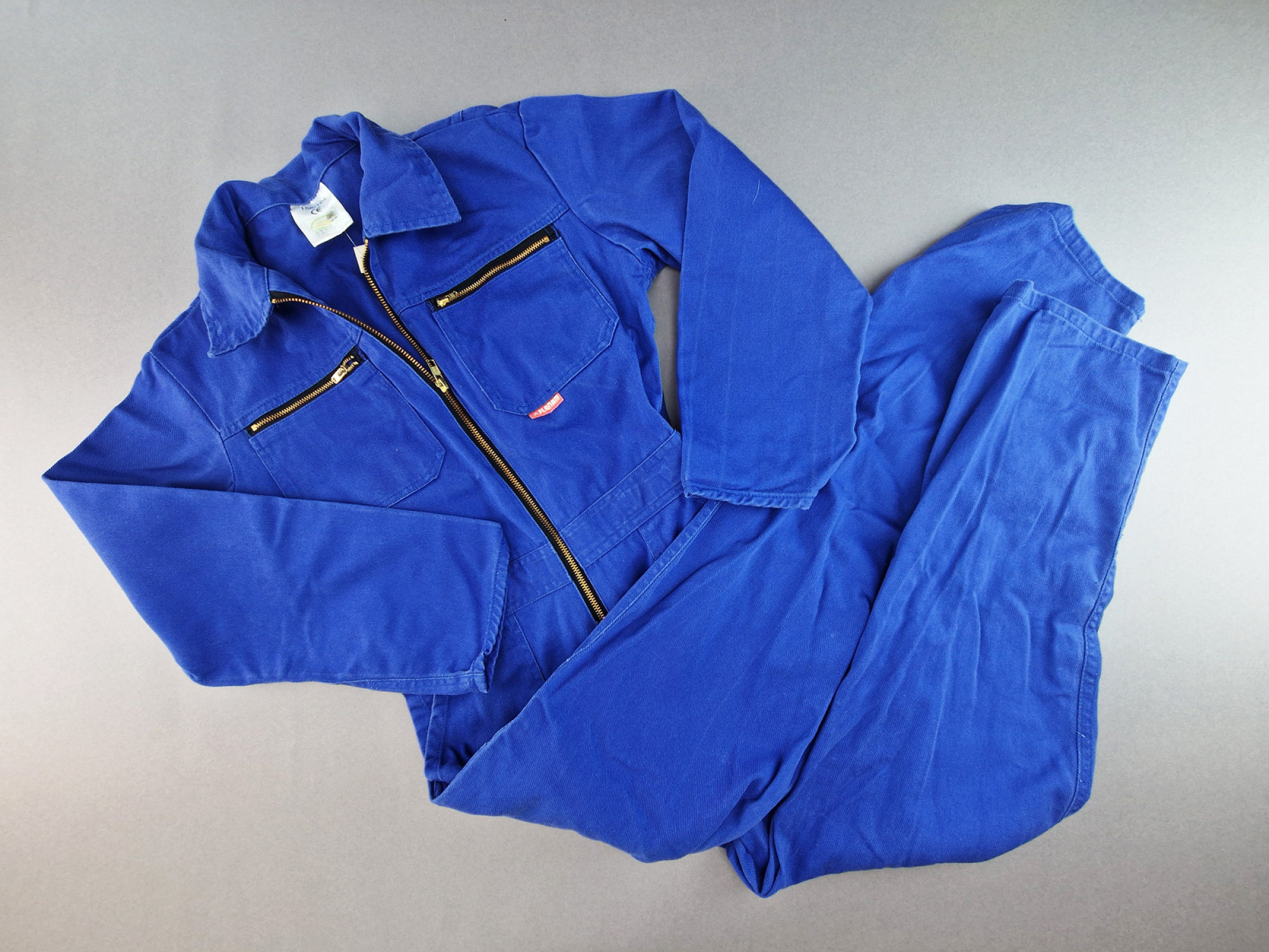 Arbeitsoverall langarm Gr. 158 robust blau