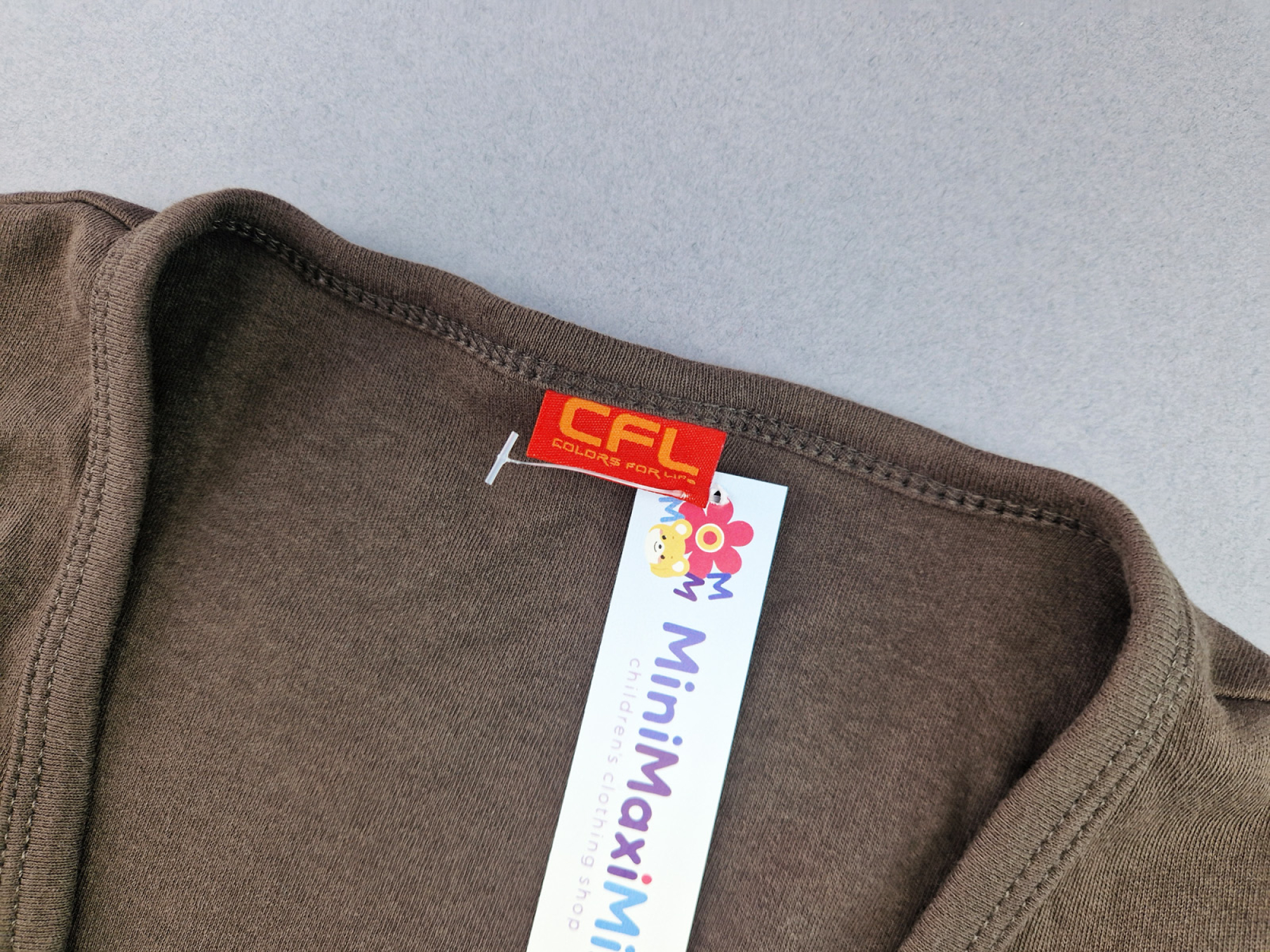 Bolerojäckchen Gr. 152/158 CLF braun kurzarm