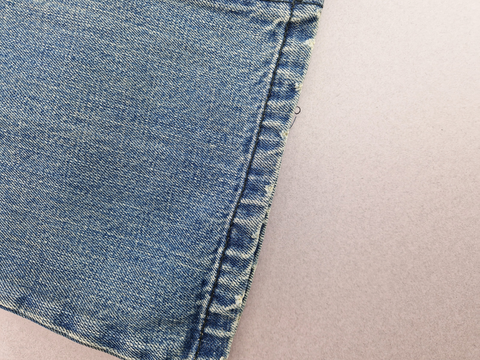 Schlagjeans Gr. 152/158 One blau mit Nieten