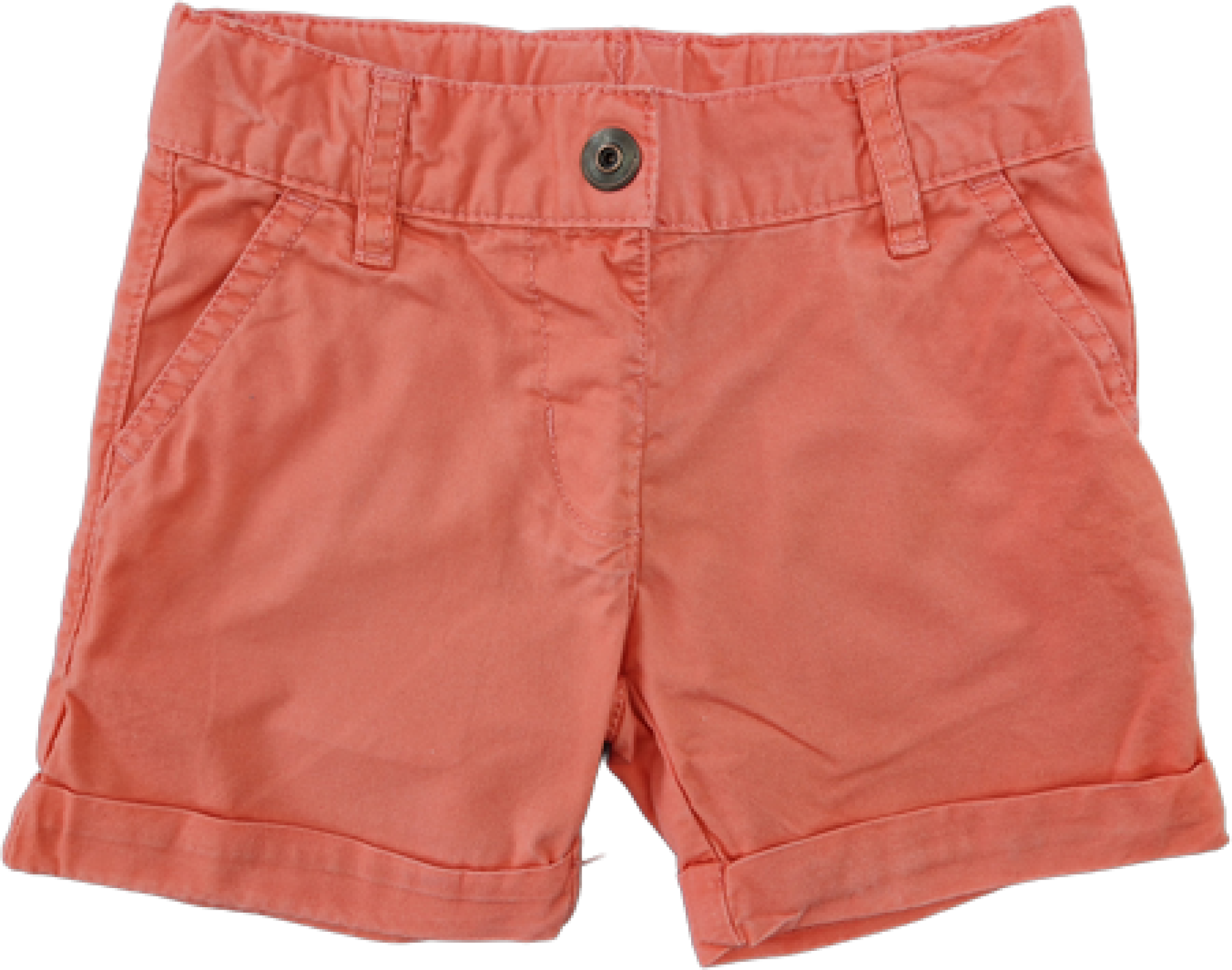 kurze Sommerjeans Gr. 74/80 Aldi orange