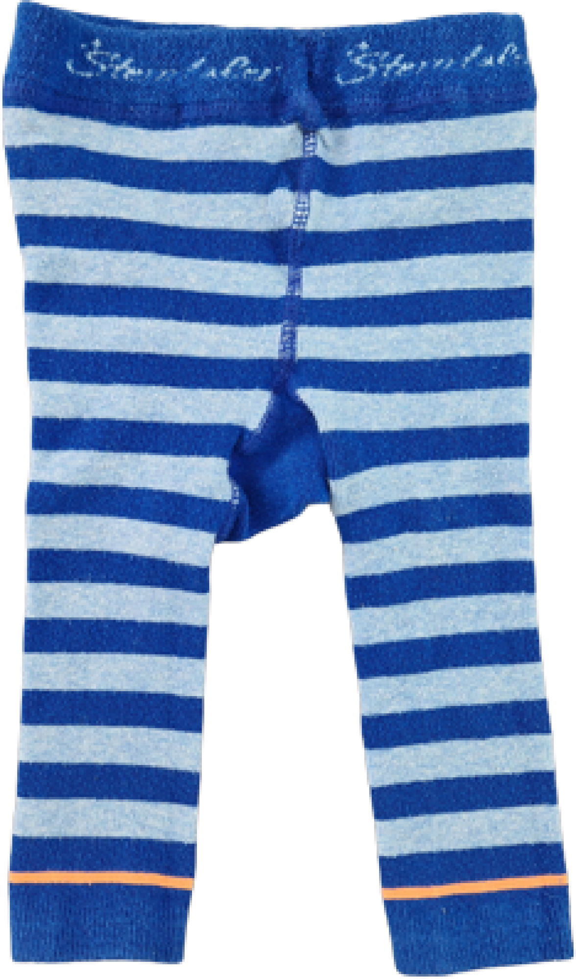 Strumpfleggins Gr. 74 Sterntaler blau/hellblau gestreift