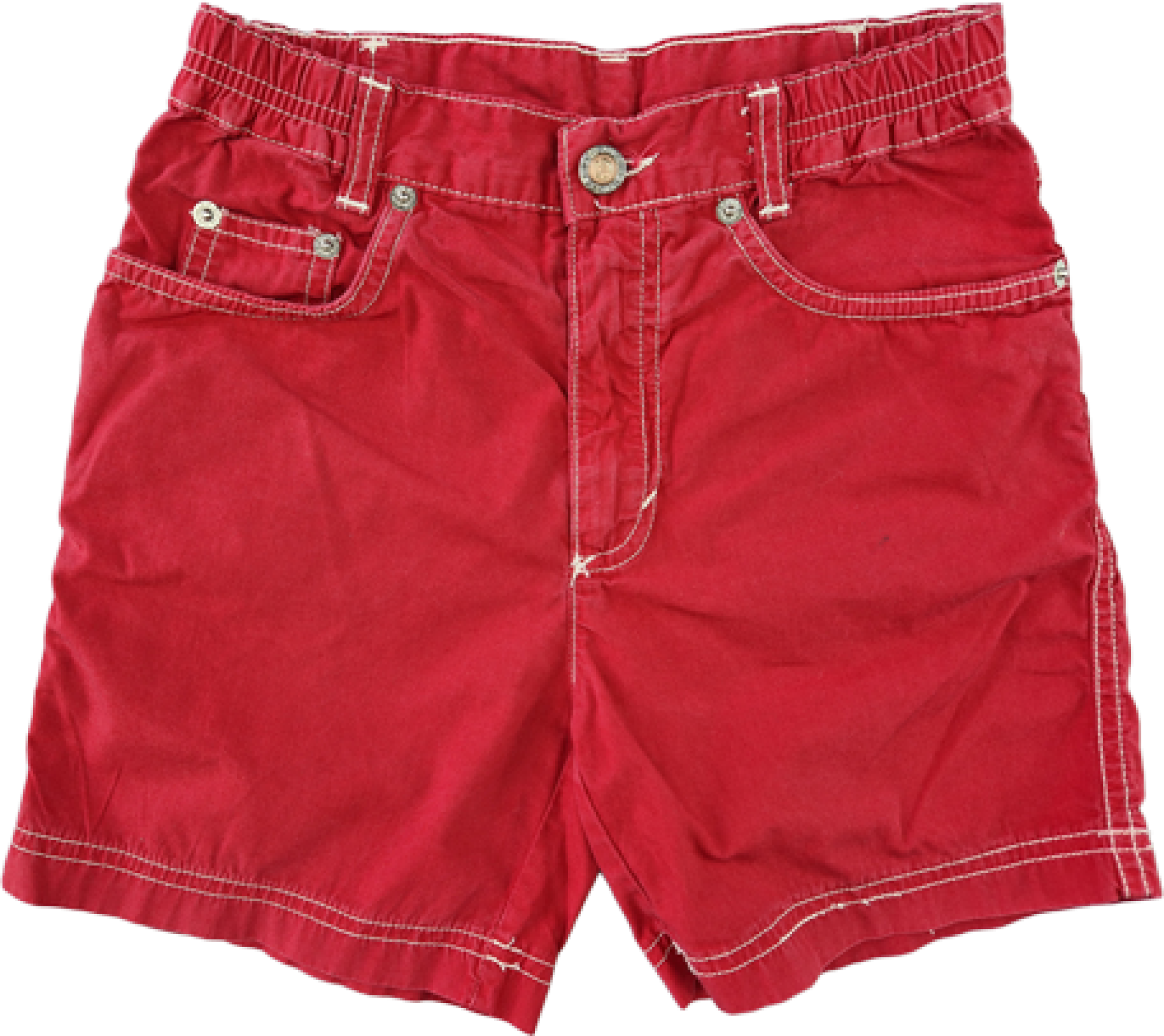 Outdoorhose Gr. 128 Benetton dunkelrot kurz