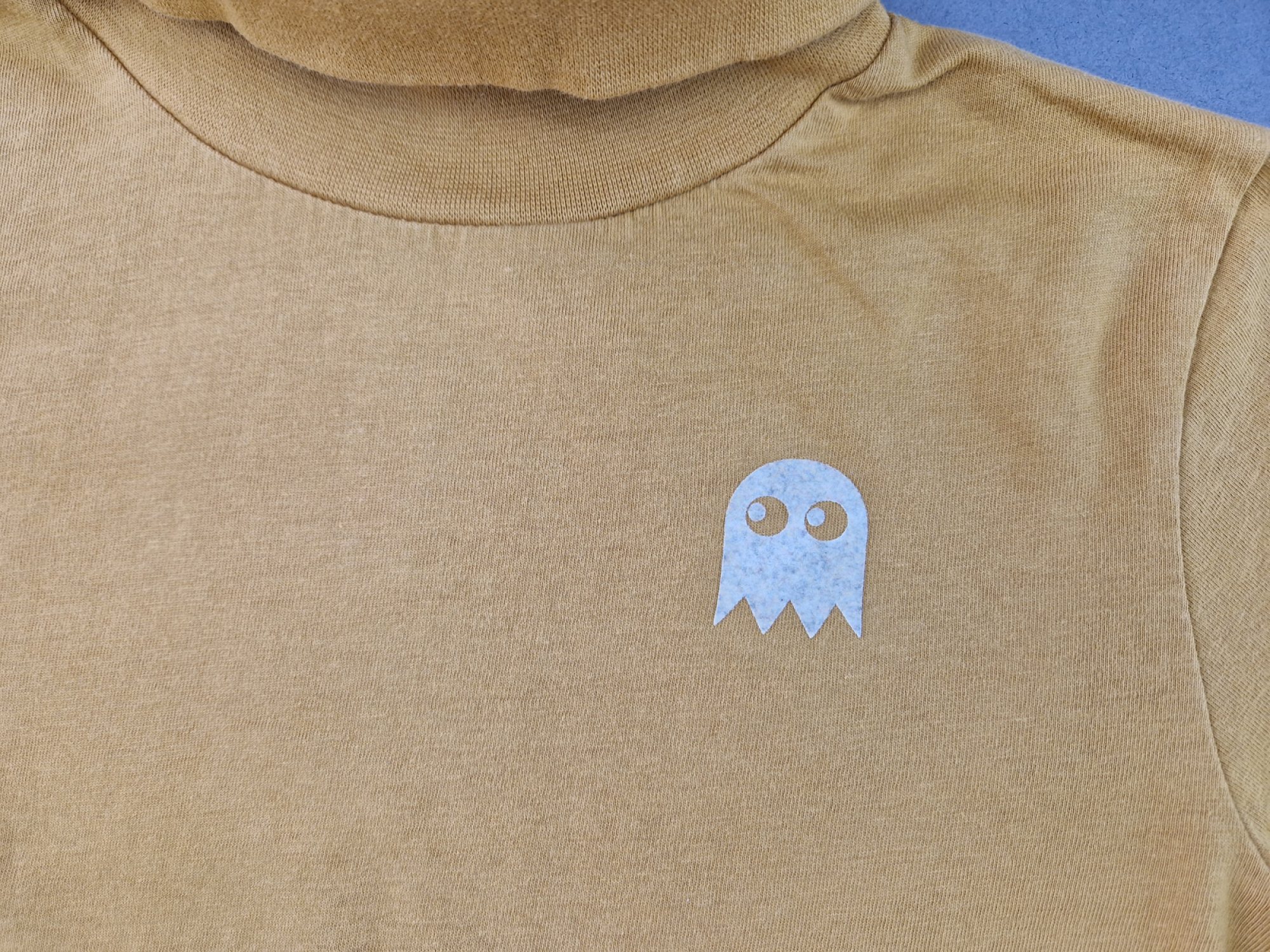 Langarmrolli Gr. 140 vertbaudet currygelb