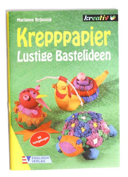 Krepppapier. Lustige Bastelideen