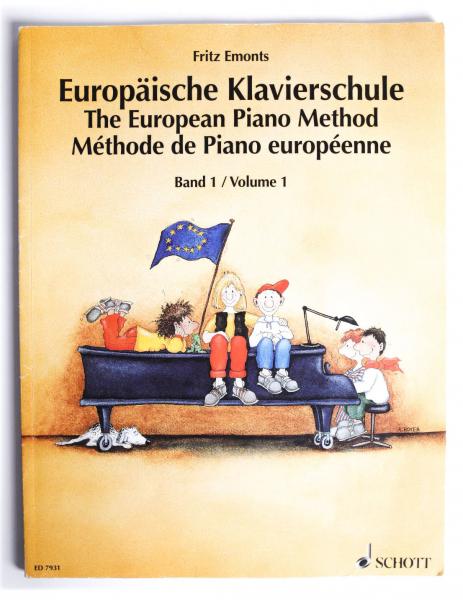 Europäische Klavierschule Band 1 : Deutsch