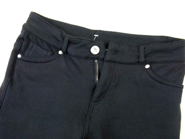 Stretchhose Gr. 164/170 schwarz mit Taschen