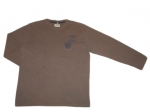 Langarmshirt Gr. 164/170 Tom Taylor hellbraun