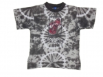 T-Shirt Gr. 116/122 TikTak schwarz/grau mit Skate Männel