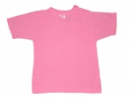 T-Shirt Gr. 86/92 rosa einfarbig