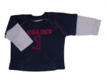 Sweatshirt Gr. 68 H&M dunkelblau 2 Lagenlook
