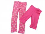 2 Leggins Gr. 98/104 TCM pink geblümt lang und 3/4 NEU OVP