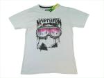 T-Shirt Gr. 146/152 Rebel weiß Snowboarder