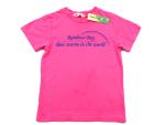 T-Shirt Gr. 116 H&M rosa Regenbogen