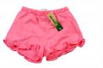 kurze Sweatshorts Gr. 104 Zara neonrosa mit Rüschen