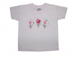 T-Shirt Gr. 98 St. Peter Trachten rosa mit Blumenapplication