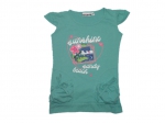 T-Shirt Gr. 110/116 Stop+go mintgrün Sunshine beach