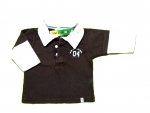 Poloshirt Gr. 62 H&M braun 2 Lagenlook