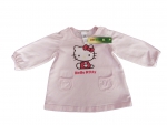 süßes Stretchshirt Gr. 62 H&M rosa mit Hello Kitty langarm