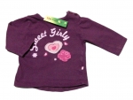 Langarmshirt Gr. 62 lila Sweet girly