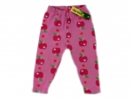 Stretchleggins Gr. 68/74 Topolino rosa mit Äpfeln