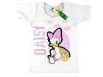 T-Shirt Gr. 92 Disney Daisy weiß/rosa Unterhemd
