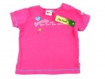 T-Shirt Gr. 74 AWG pink  mit Glitzerherz