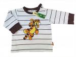 Langarmshirt Gr. 62/68 H&M weiß/braun Disney