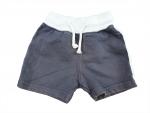 kurze Sweathose Gr. 62 H&M dunkel/hellblau