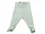 Bequemhose Gr. 56/62 H&M Bio graugrün mit Füßchen