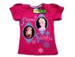 T-Shirt Gr. 80/86 Disney pink mit Prinzessinnen