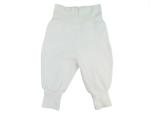 kuschlige Frotteehose Gr. 62/68 weiss Bequemhose