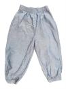 Sommerhose Gr. 80/86 graublau mit Gummibund